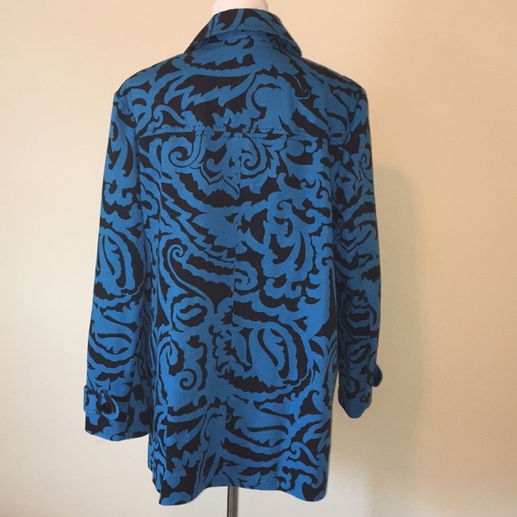 INC woman print jacket 🌸 - Picture 3 of 8